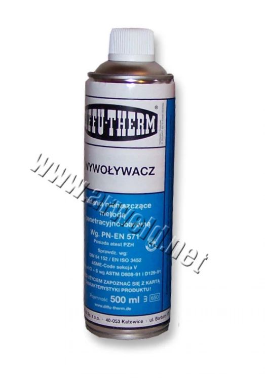 Wywoływacz do badania spoin DIFFU-THERM 500ml