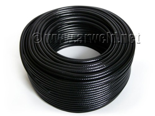 Wąż zbrojony PVC 5x8mm gaz czarny