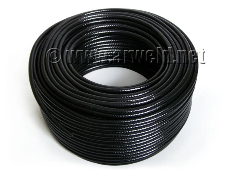 Wąż zbrojony PVC 5x8mm gaz czarny