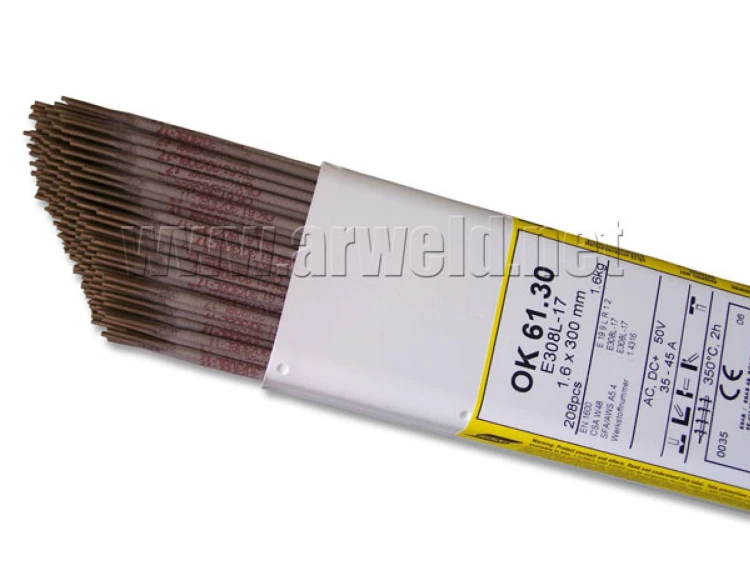 Elektrody do stali nierdzewnej OK 61.30 fi 1,6 / 1,4kg