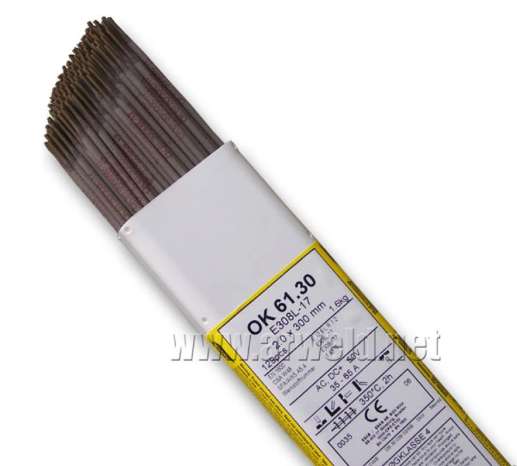 Elektrody do stali nierdzewnej OK 61.30 fi 2,0 / 1,6kg