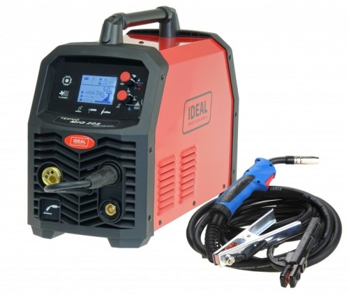 MIG 200A Ideal Tecnomig 205 LCD Synergic