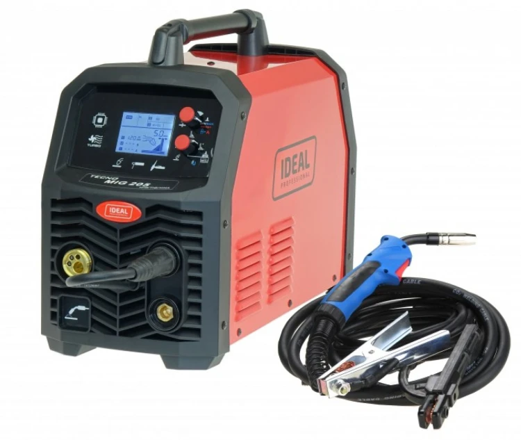 MIG 200A Ideal Tecnomig 205 LCD Synergic