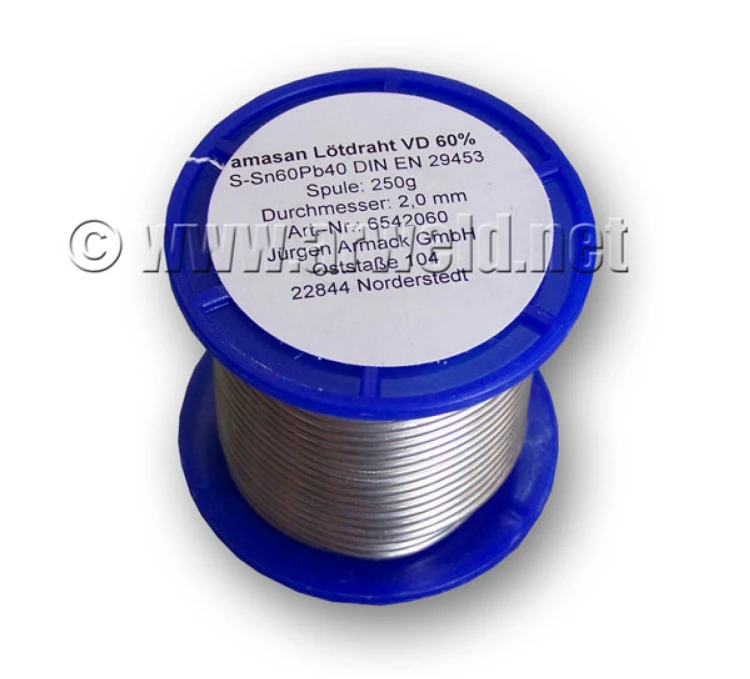 Cyna spoiwo LC-60 fi 2,0mm 250g