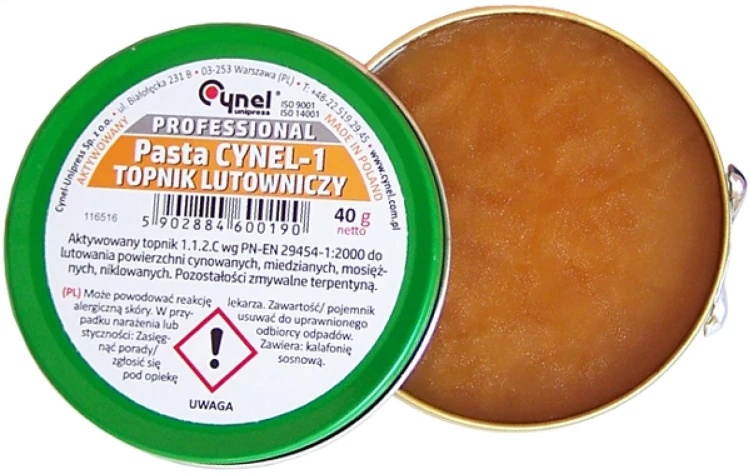 Pasta Cynel-1 do lutowania miękkiego