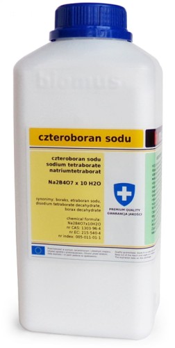 Boraks (czteroboran sodu) 1kg