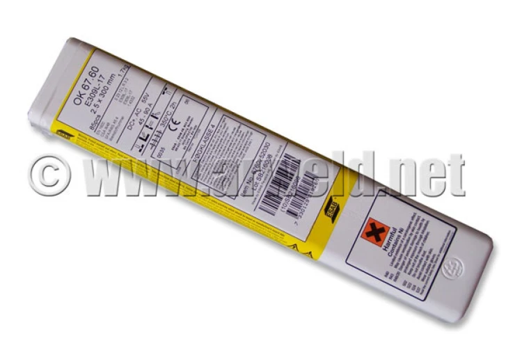 Elektrody do stali nierdzewnej OK 67.60 fi 2,5 / 1,7kg E 309L