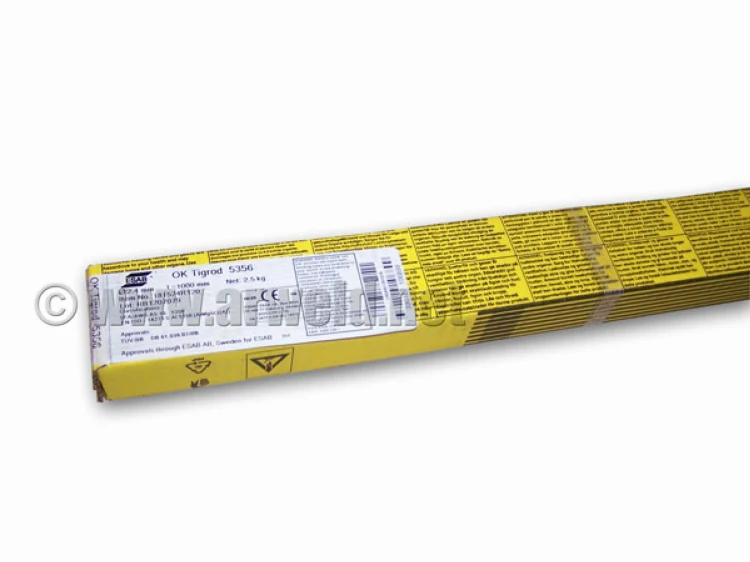 Drut TIG do aluminium AlMg5 fi 1,6 OK Tigrod 5356