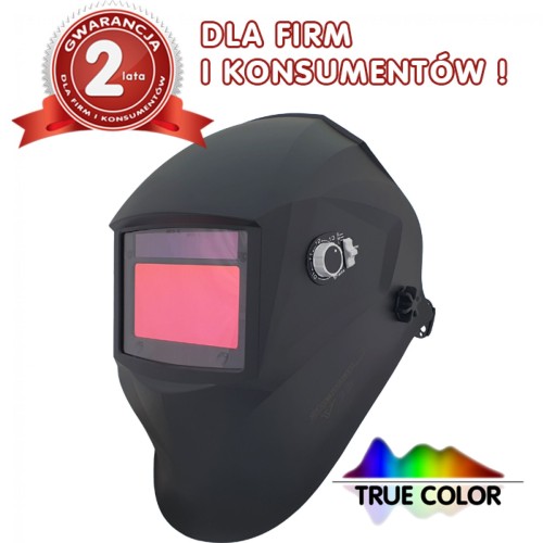 Przyłbica automatyczna Sherman-profi V3b True Color