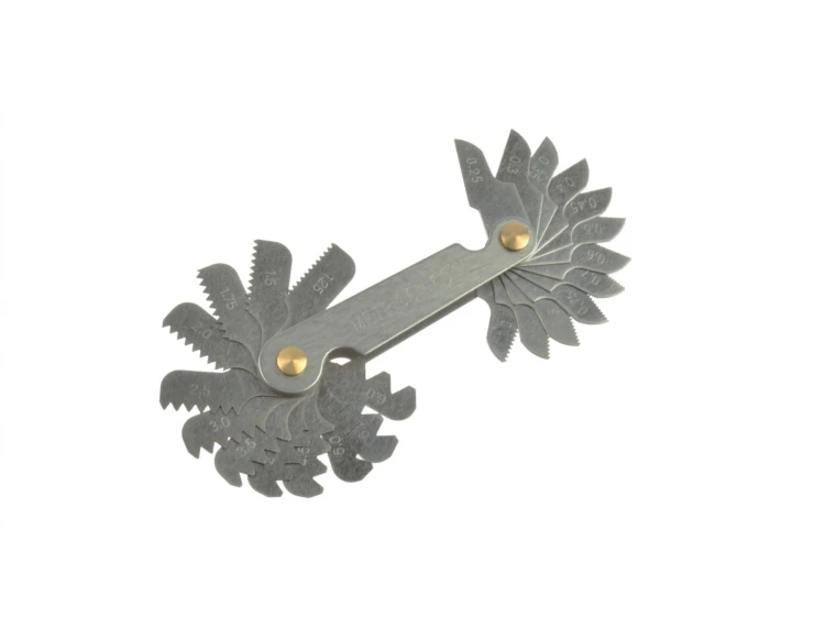 Miernik gwintu Gwintomierz grzebień 0.25-6mm