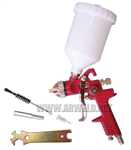 Pistolet lakierniczy SPEEDWAY HP czerwony