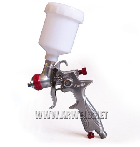 Mini pistolet lakierniczy do zaprawek  HVLP AUARITA H-887