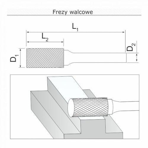 Frez walcowy A082006