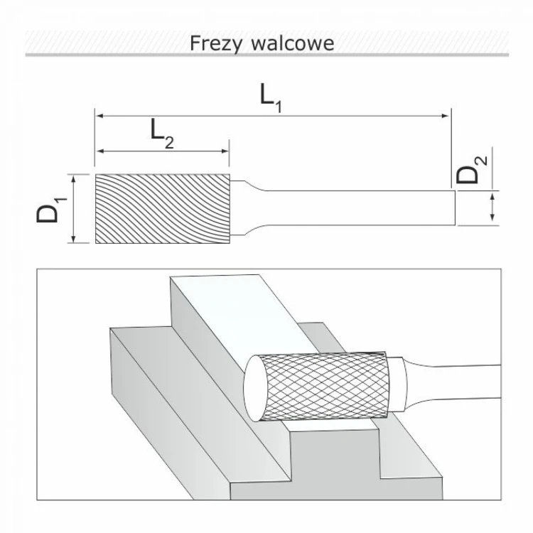 Frez walcowy A122506