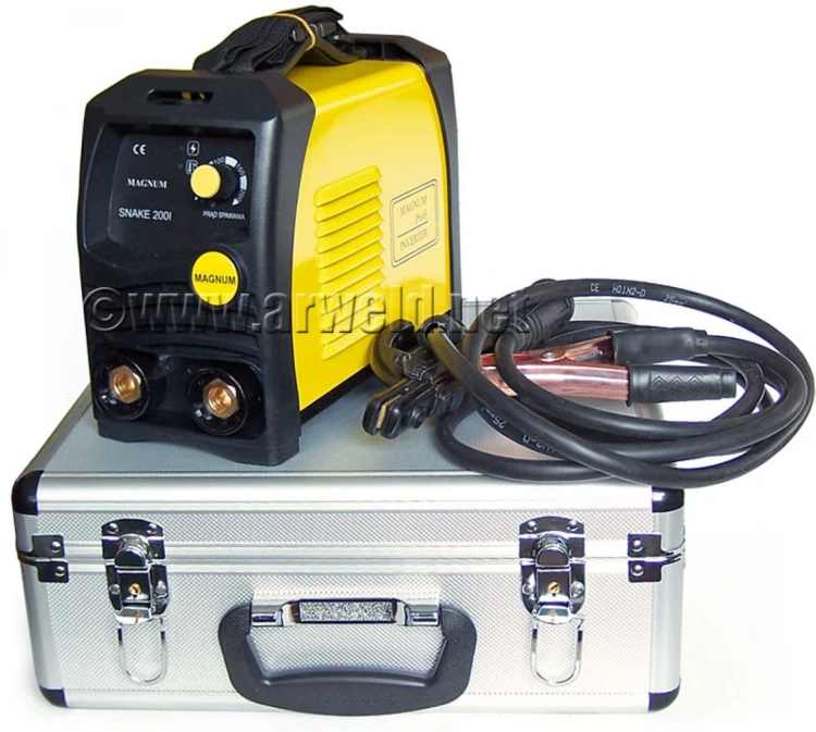 Spawarka 200A Magnum Snake 200I + walizka ALU BOX