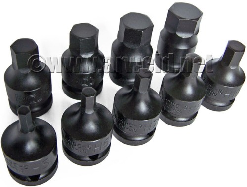Nasadki imbusowe 1/2 5-19mm 9szt