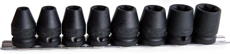 Nasadki 1/2  E10-E24, 8szt Condor B.9779