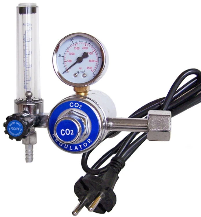 Reduktor do CO2/Argon z podgrzewaczem 230V