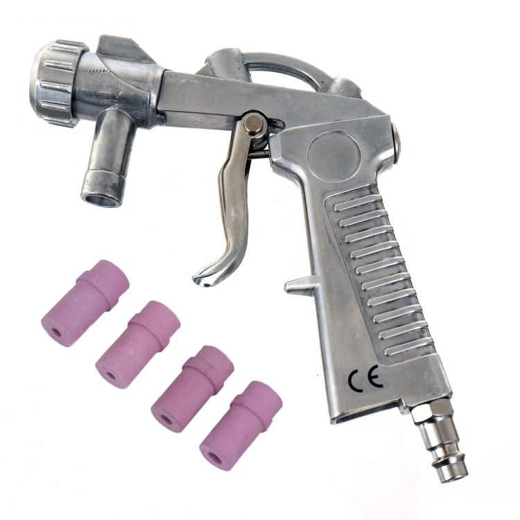Pistolet do piaskowania 4 dysze CERAMICZNE LP-19C