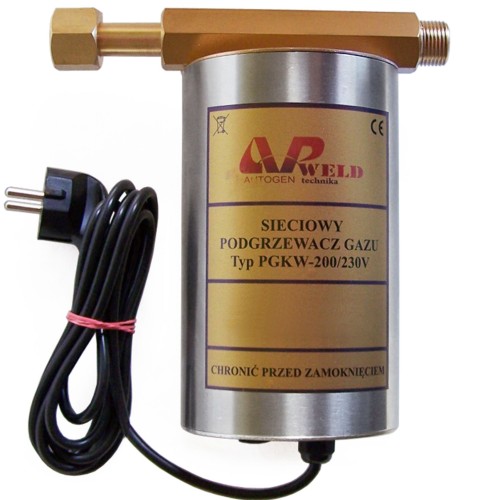 Podgrzewacz gazu sieciowy CO2 PGKW-200/230V