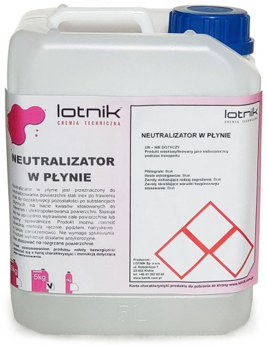 Neutralizator Lotnik w płynie 5kg