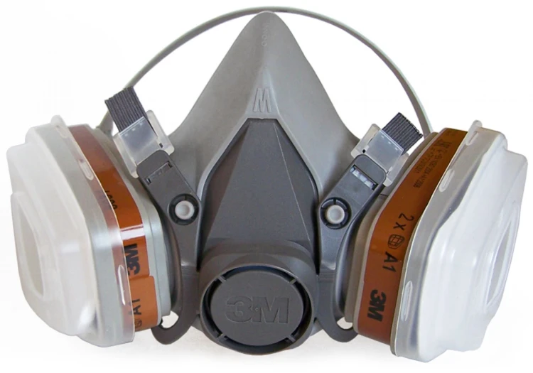 Półmaska ochronna 3M 6200 z filtrami (M)