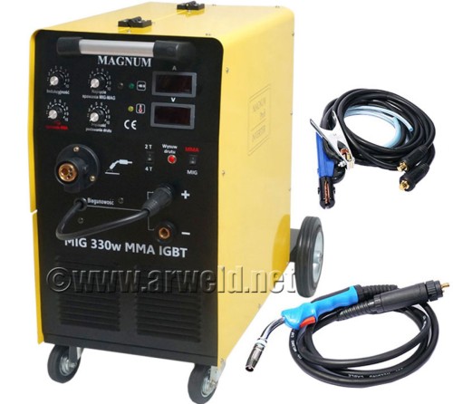 MIG 330A Magnum MIG 330W 4-rolkowy IGBT MMA