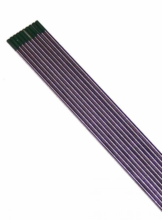 Elektrody wolframowe fi 2,0mm Wp zielone