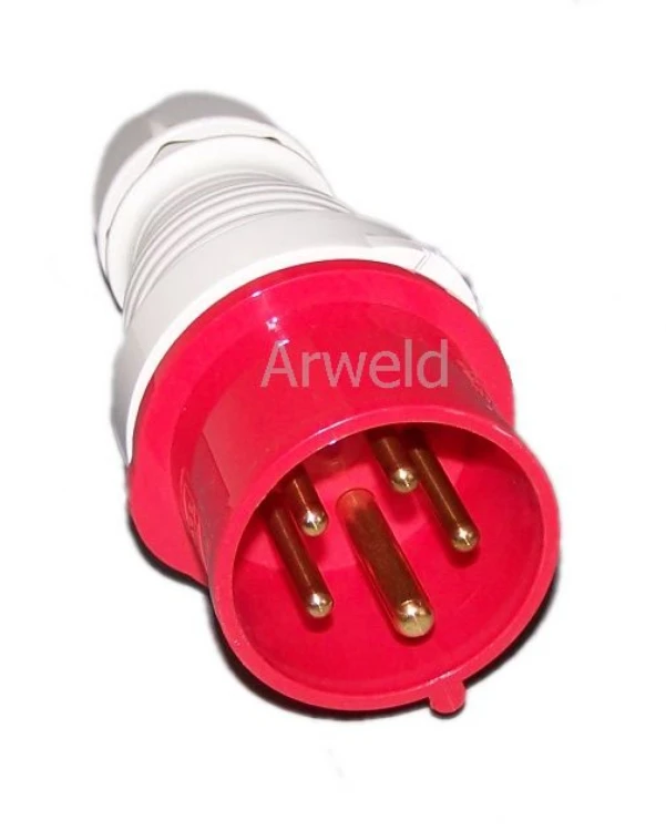 Wtyczka siłowa 400V 32A, 5-bolcowa