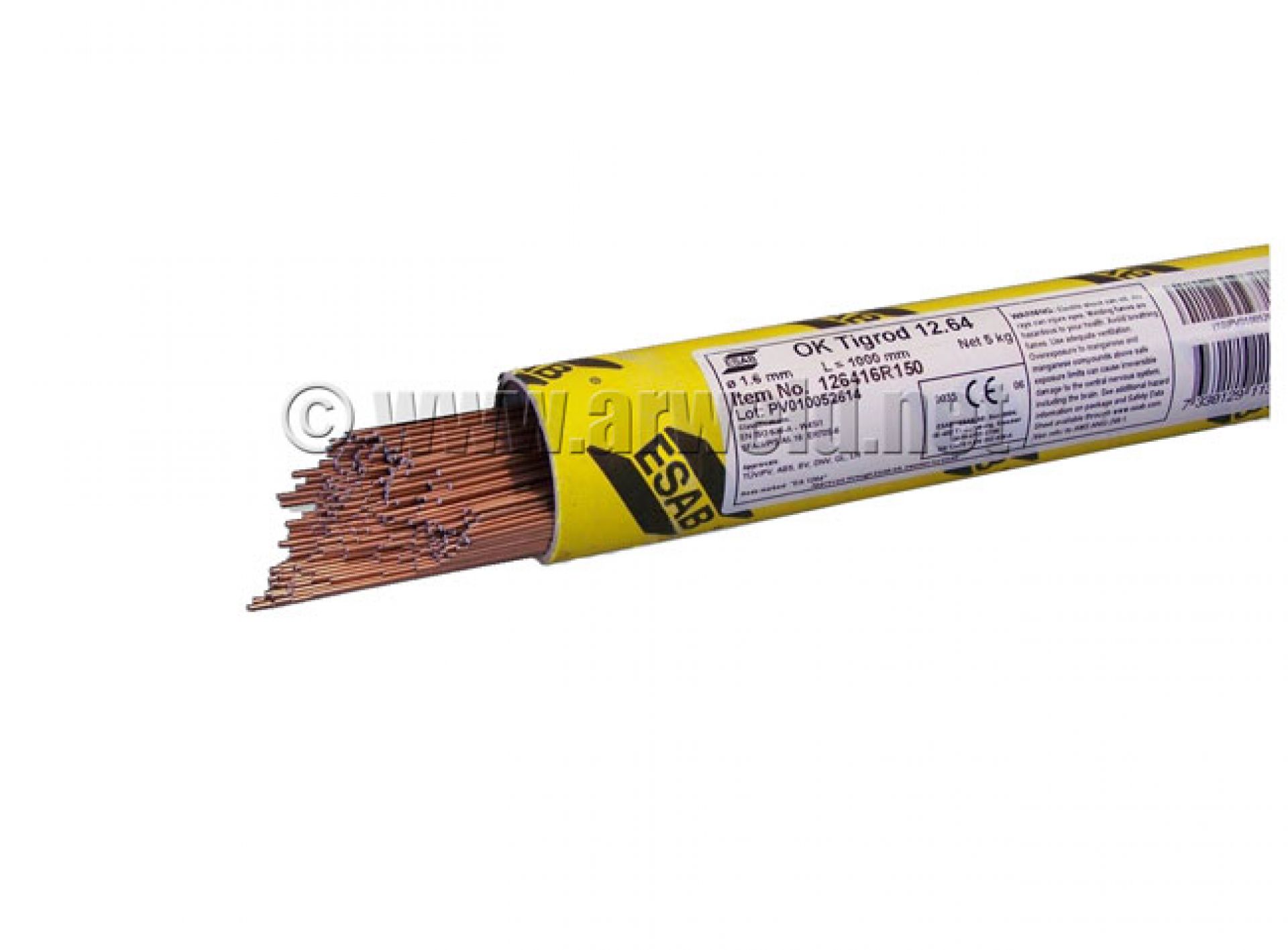Drut spawalniczy TIG Tigrod 12.64 Esab fi 1,6 1kg