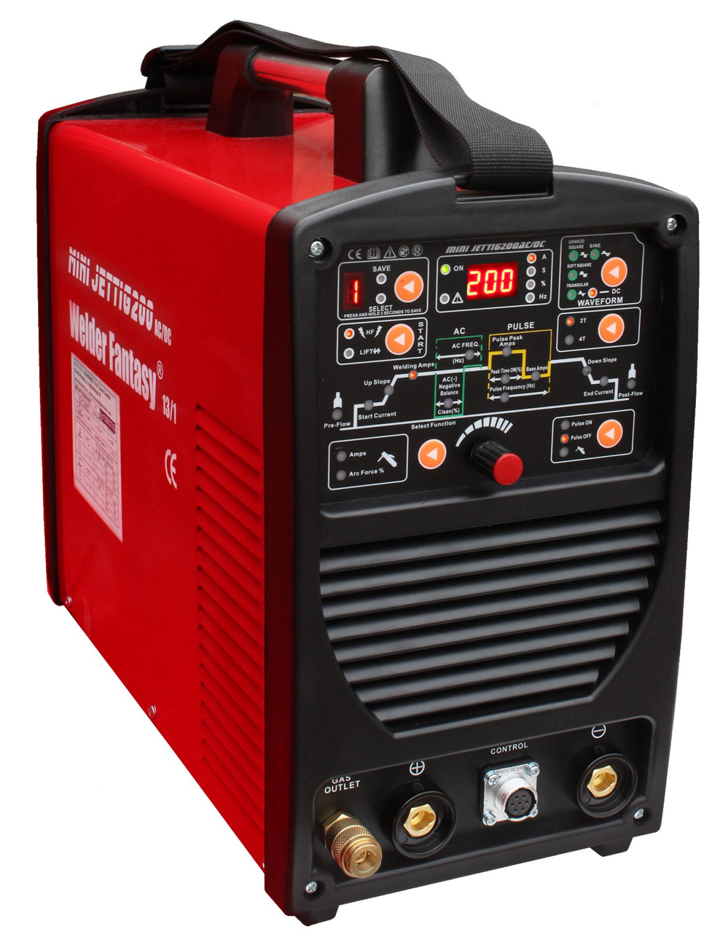 Spawarka TIG 200A Mini JET AC/DC Welder Fantasy