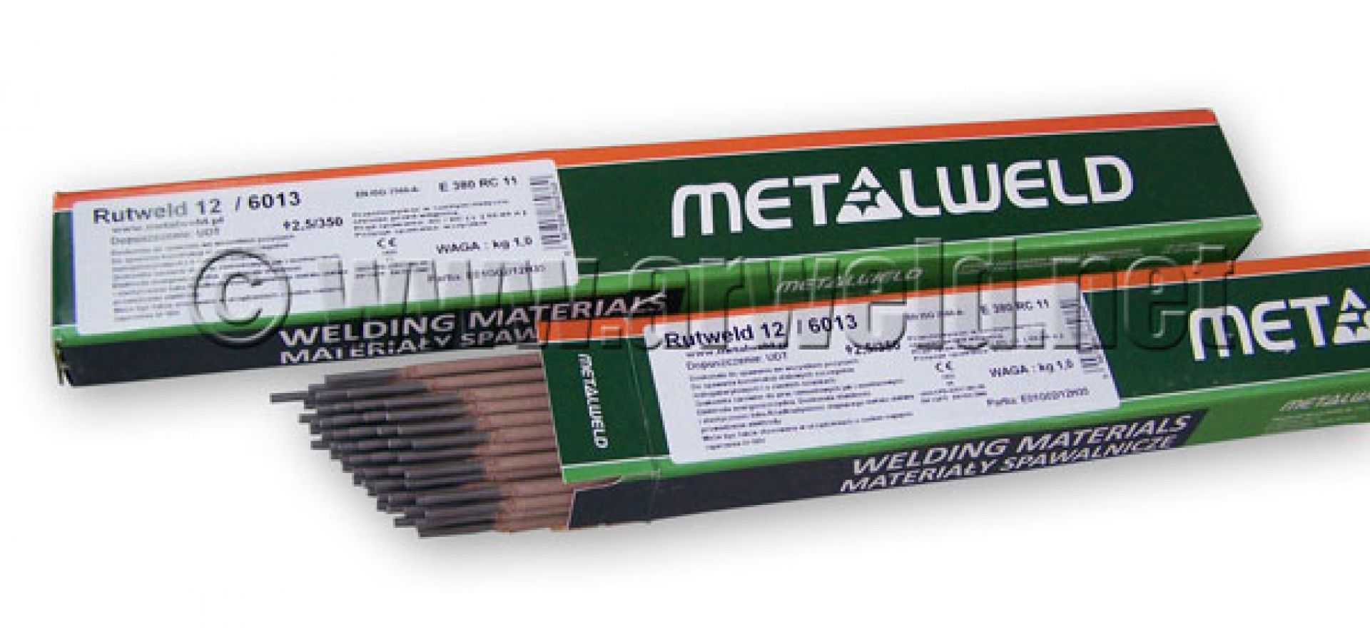 Elektrody rutylowe Rutweld 12 fi 3,2mm 1kg