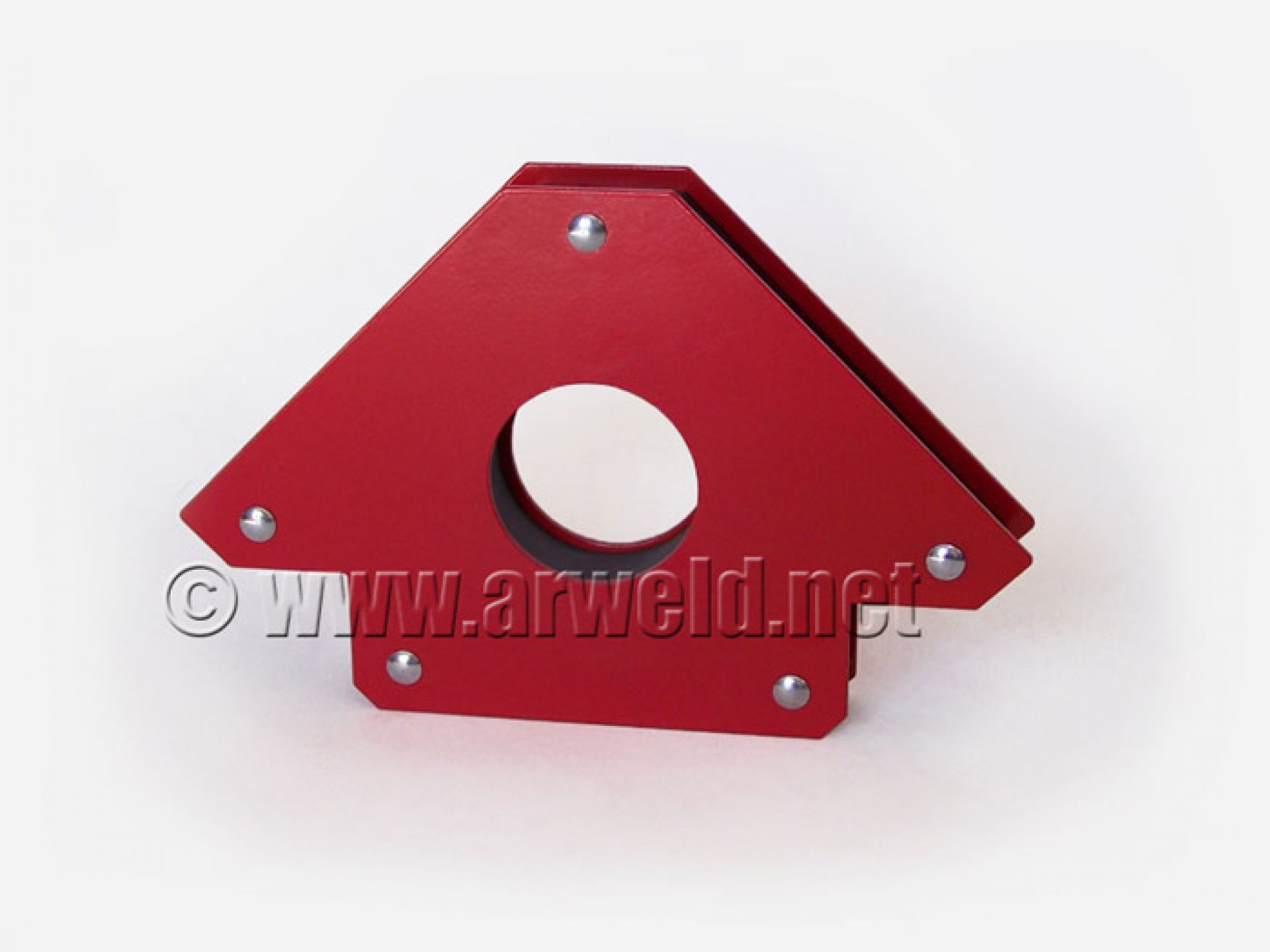 Kątownik magnetyczny 33kg RED