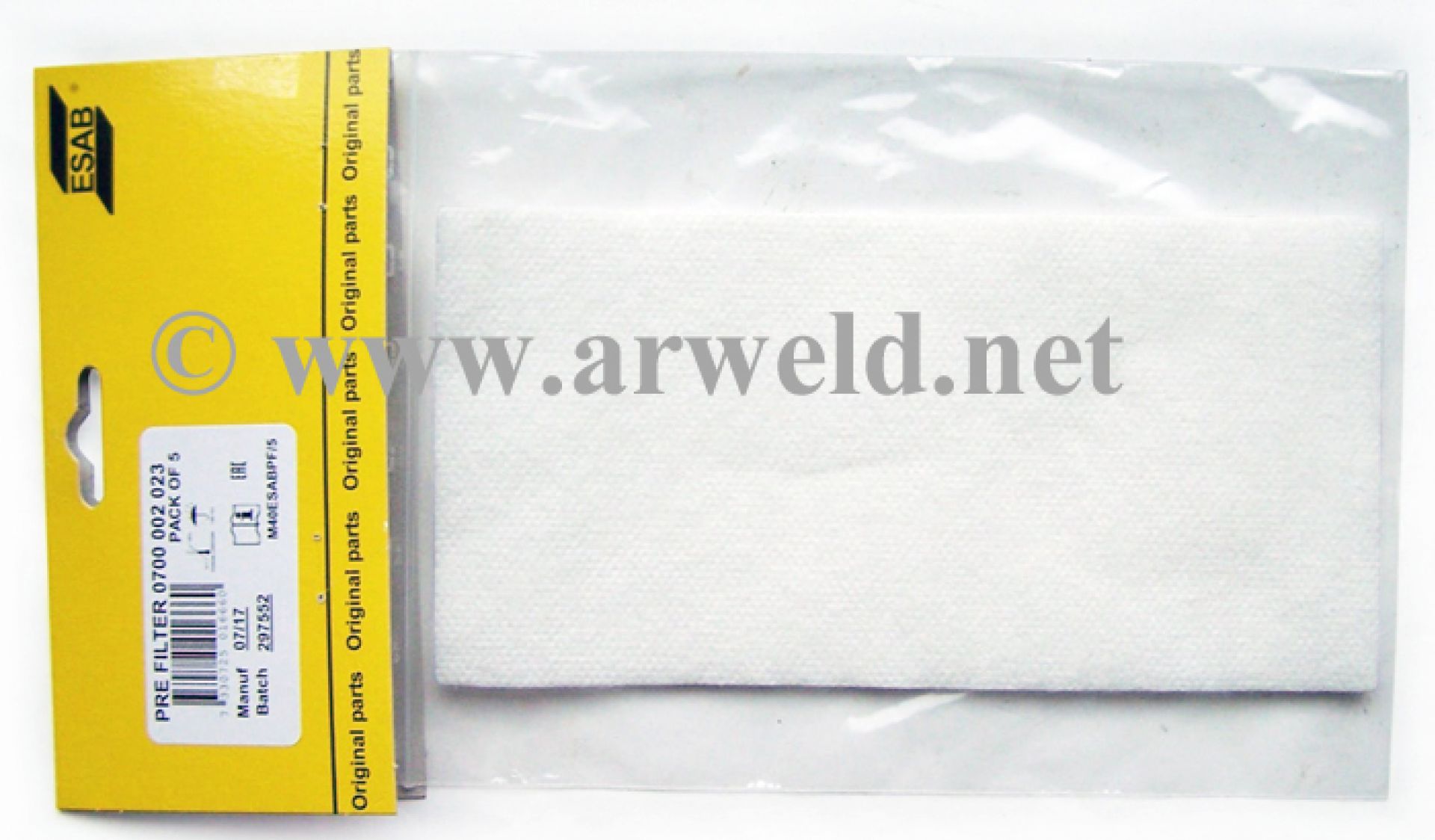Filtr wstępny ECO Air / PAPR Air Esab