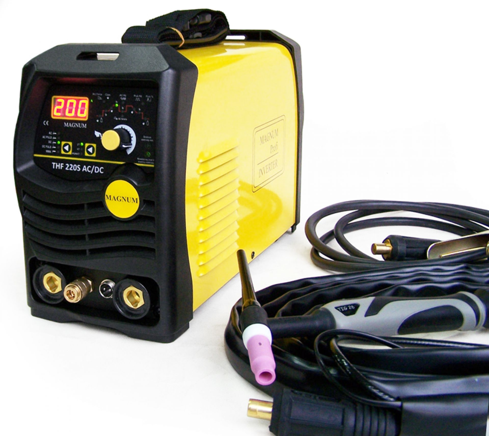 Spawarka TIG 200A Magnum THF 220 AC/DC Soft