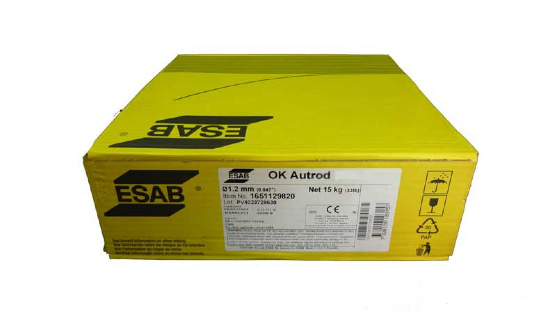 Drut nierdzewny Autrod OK 16.95 1,2/15kg 307Si