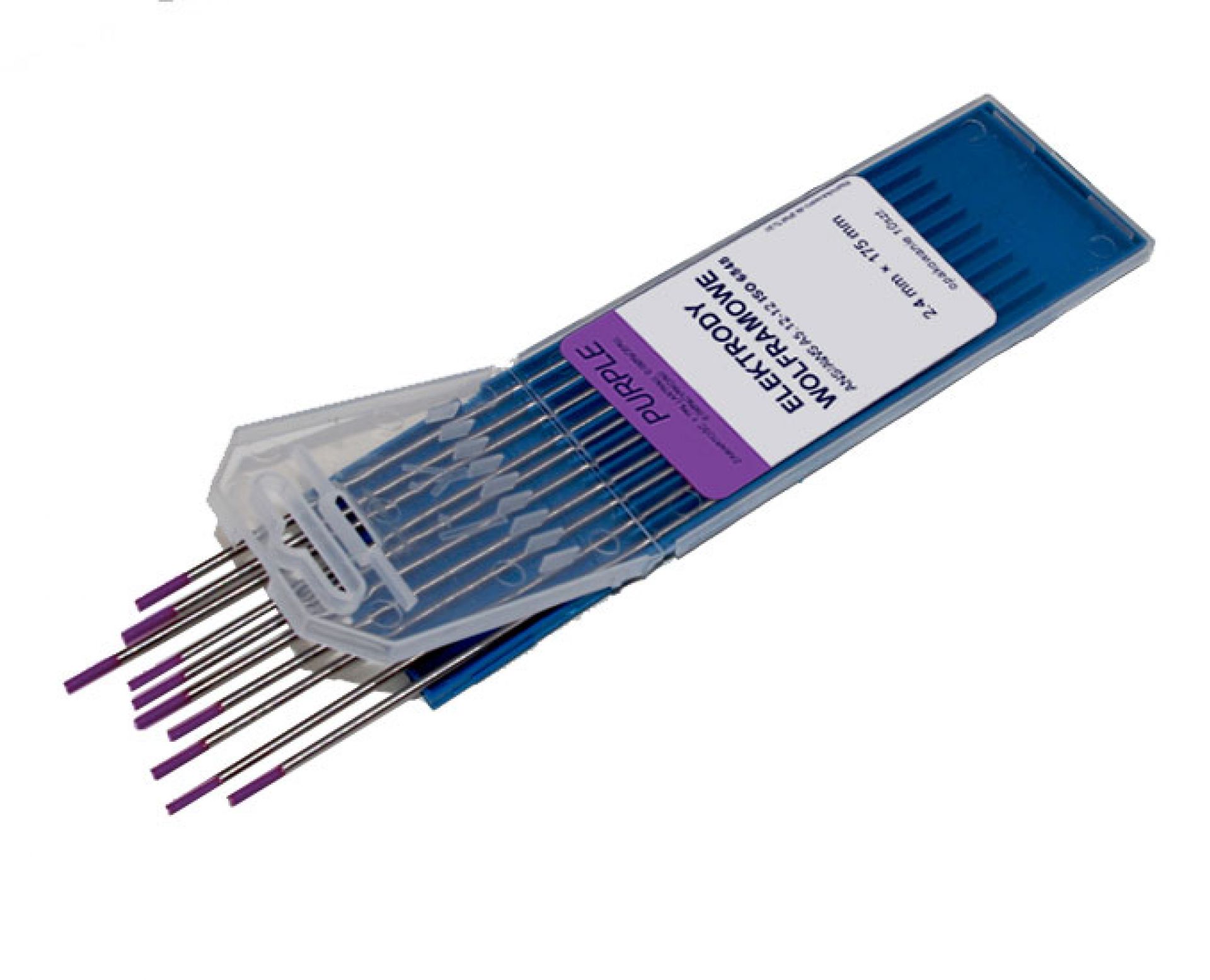 Elektrody wolframowe fi 2,0  purpurowe (fioletowa)