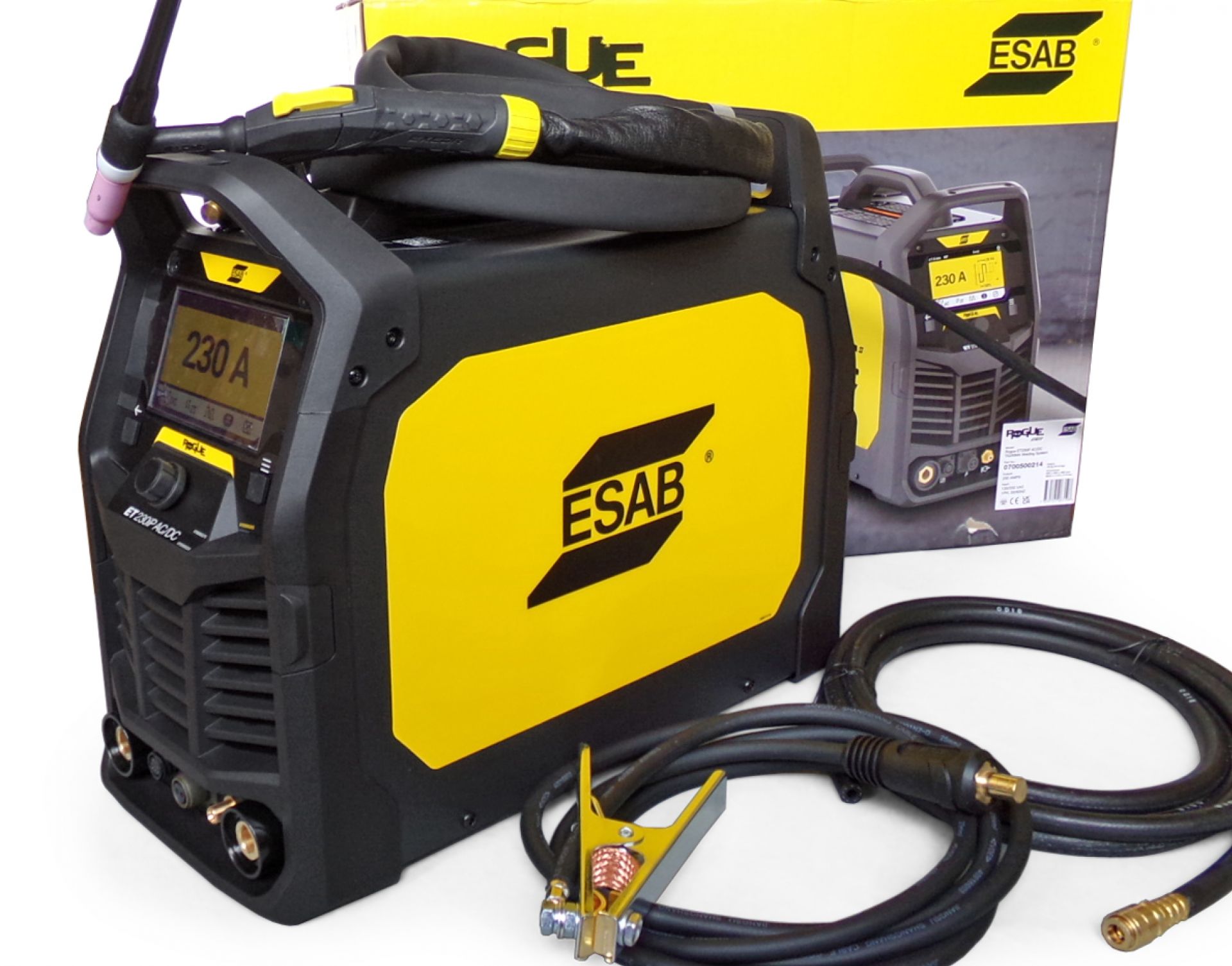 Spawarka TIG 230A Esab Rogue ET 230iP AC/DC