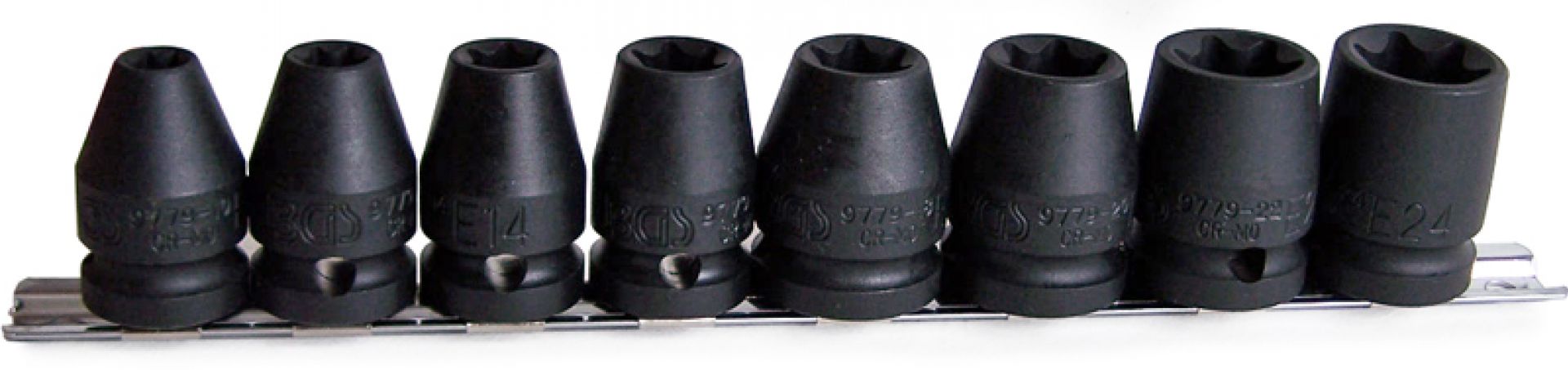Nasadki 1/2  E10-E24, 8szt Condor B.9779