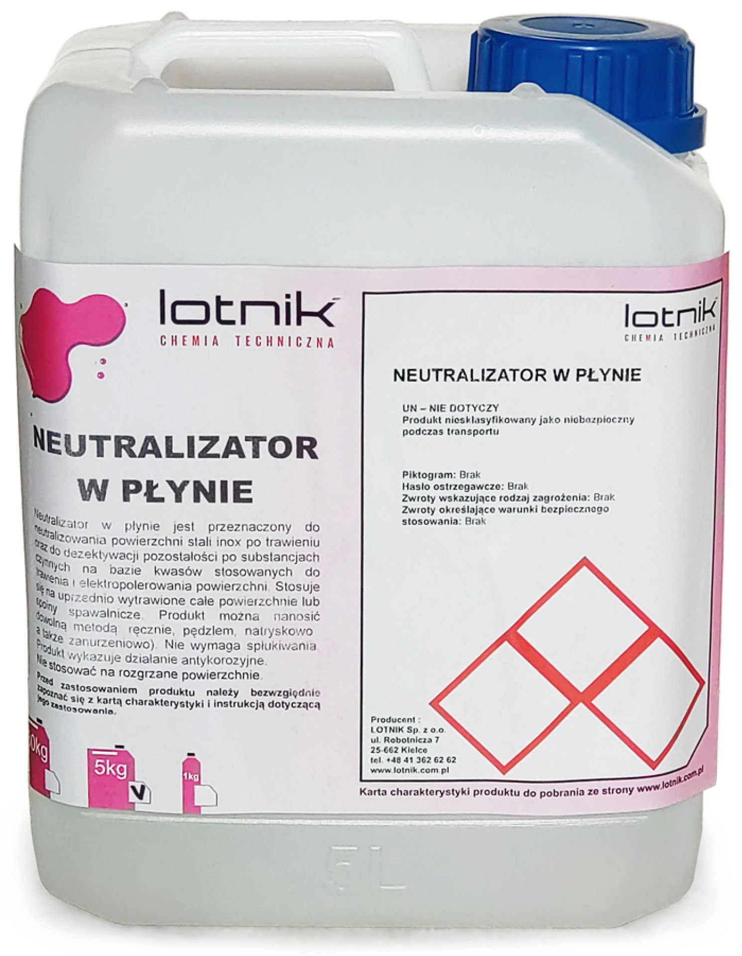 Neutralizator Lotnik w płynie 5kg