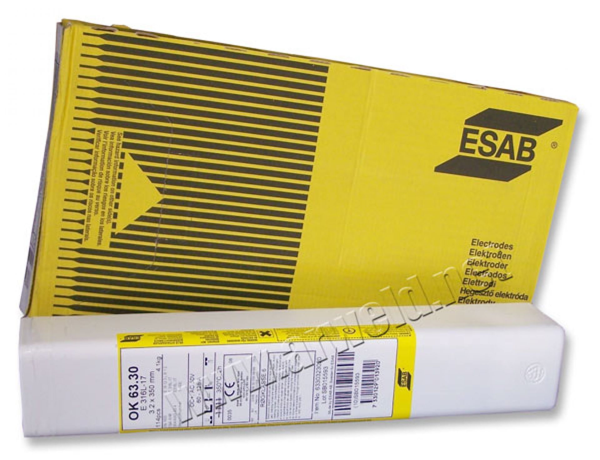 Elektrody do stali nierdzewnej OK 63.30 fi 4,0 / 4,3kg E 316L