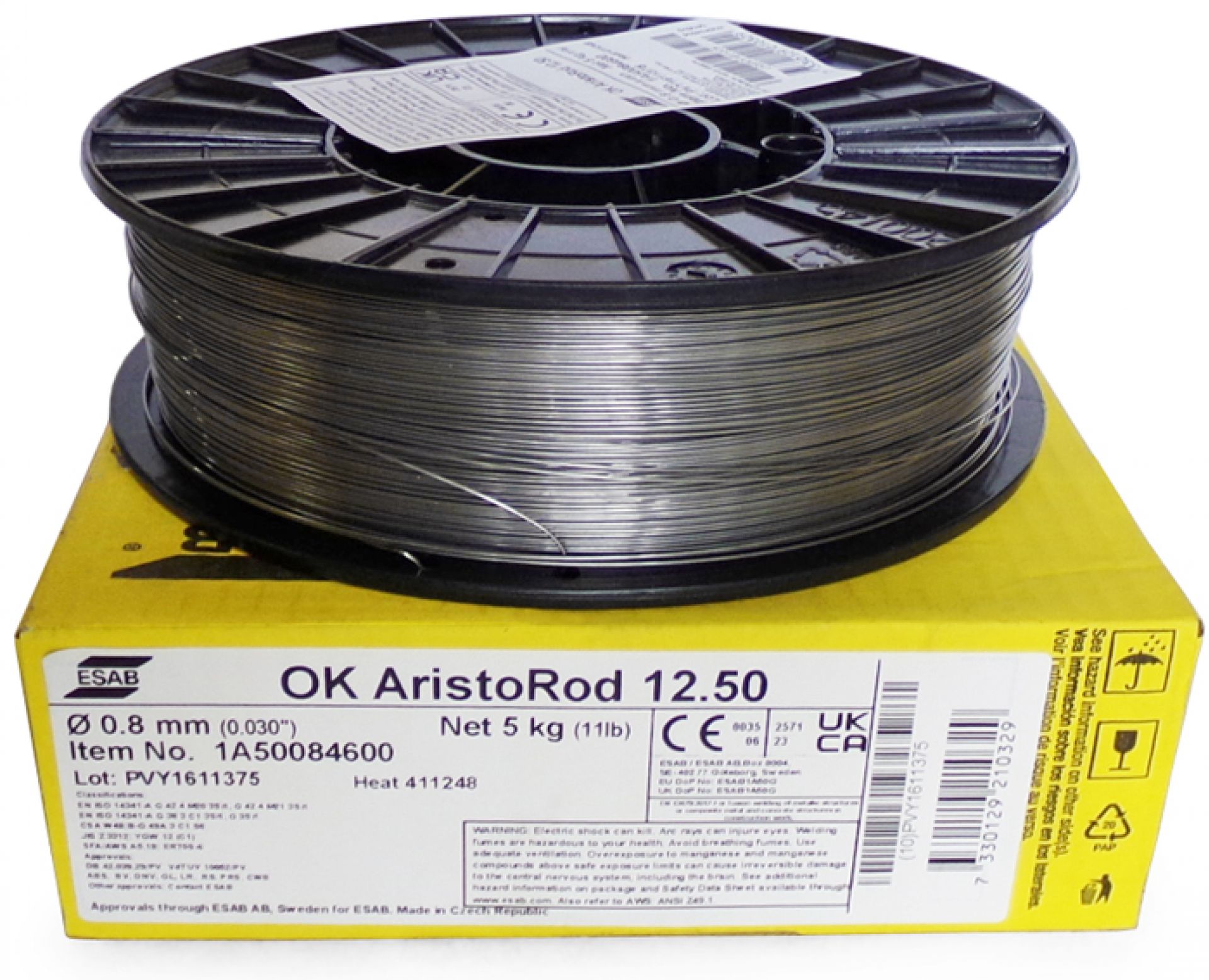 Drut Esab Aristorod 12.50 0,8mm 5kg