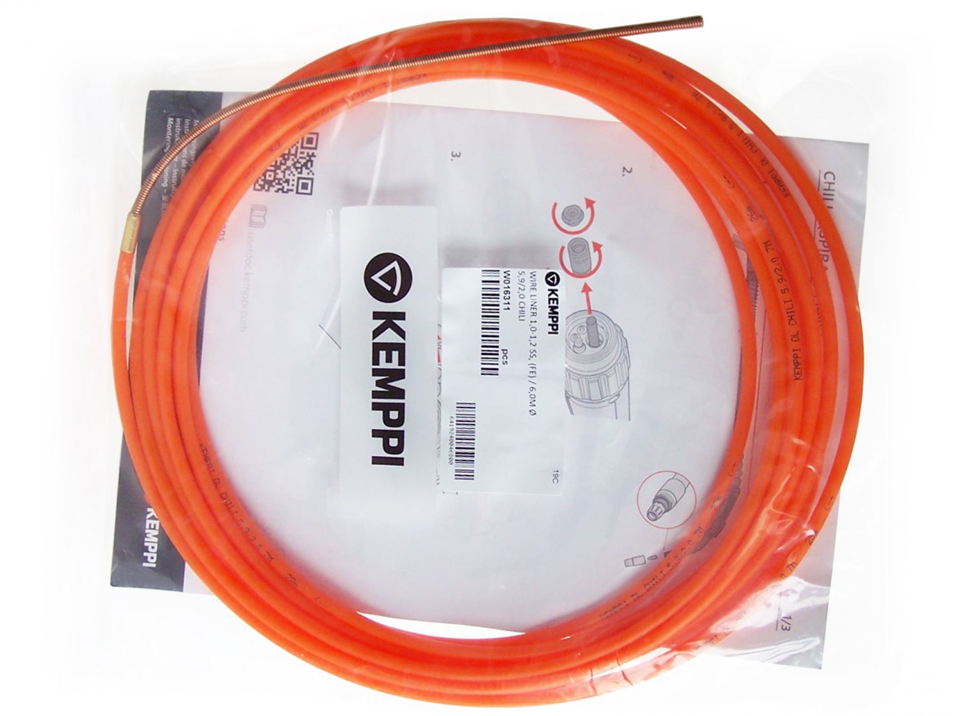 Prowadnik drutu Kemppi teflon GX 1,0-1,2 5m W016311