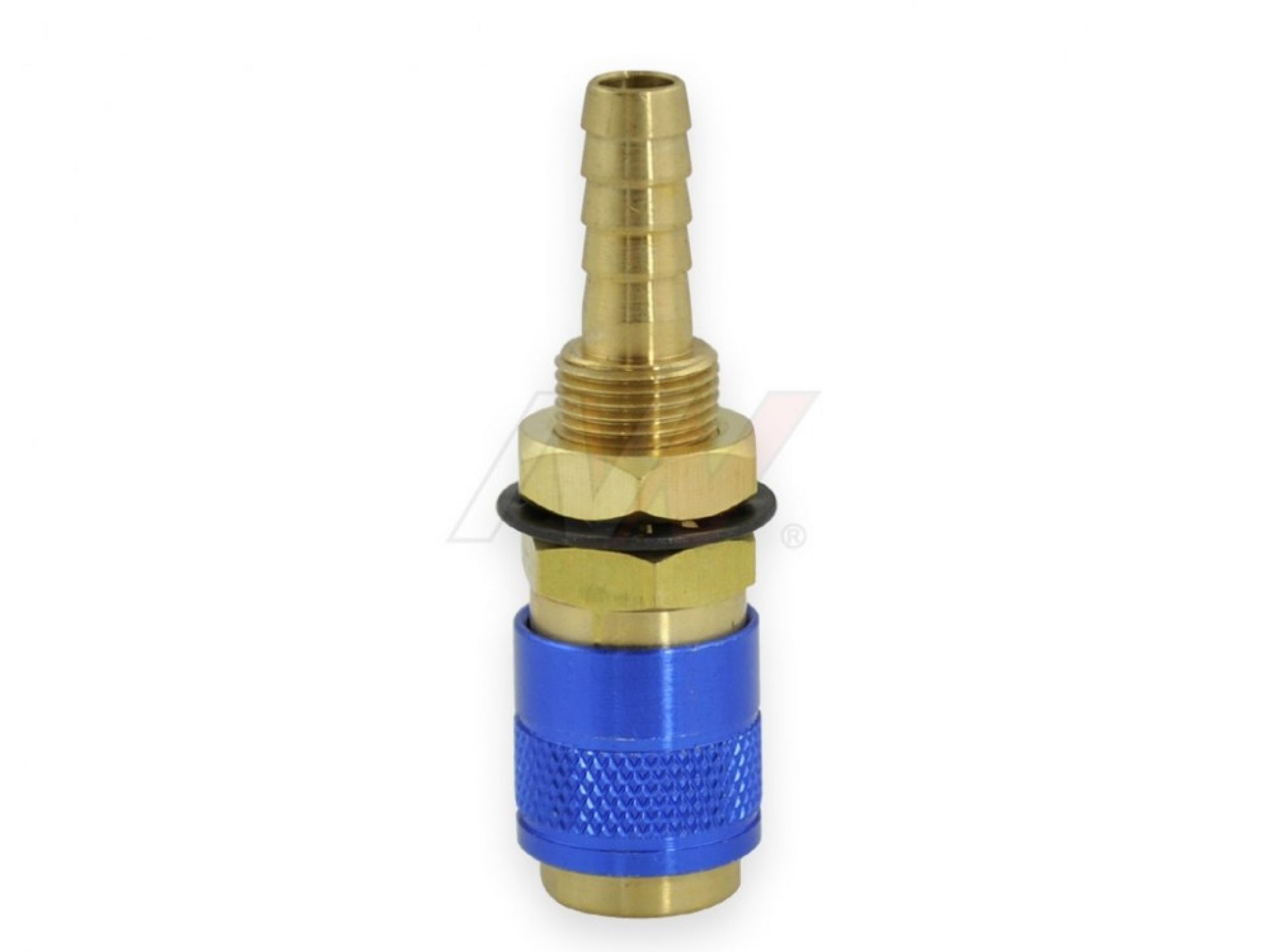 Gniazdo szybkozłączka R21 6mm niebieskie