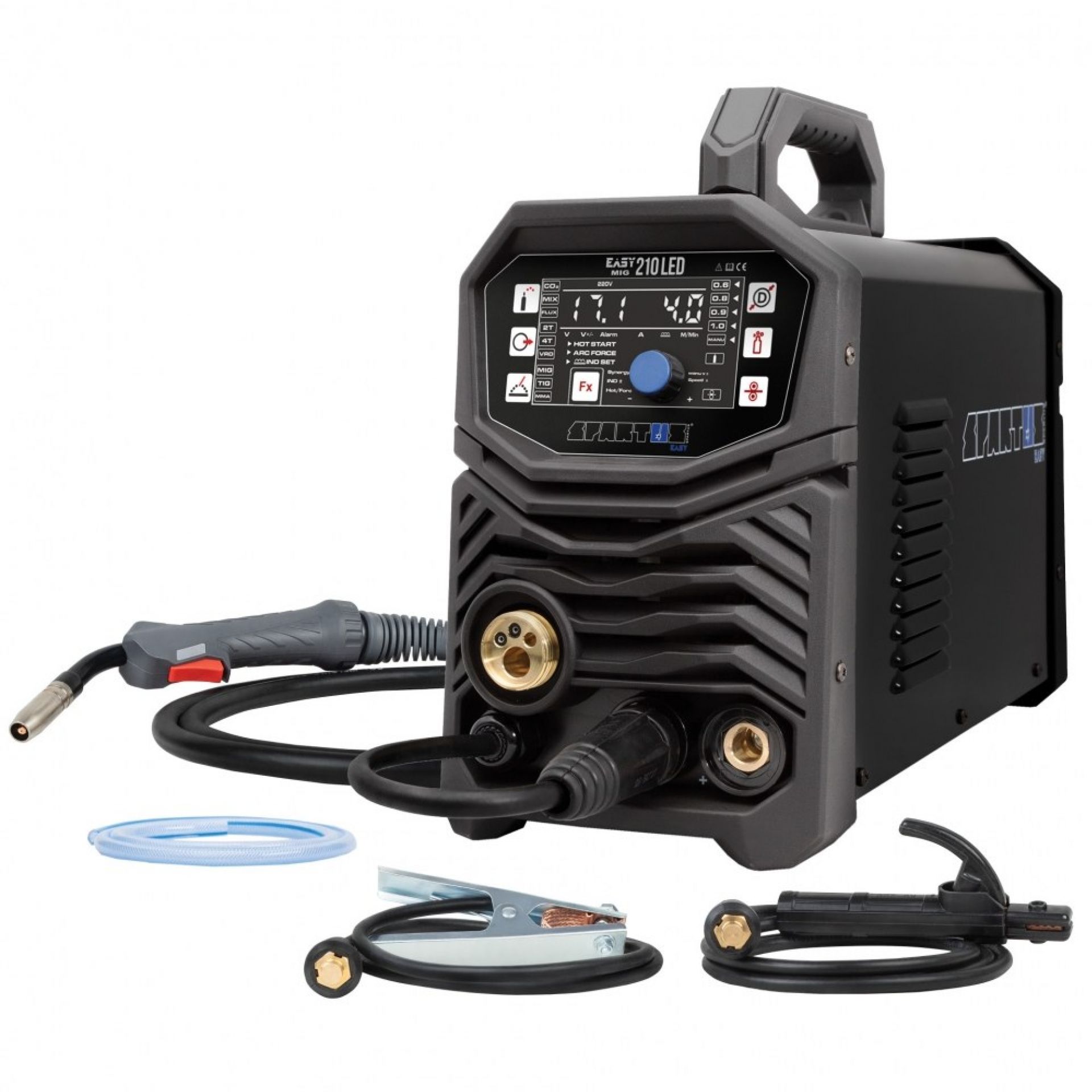 MIG 200A Spartus EasyMIG 210 LED Synergia