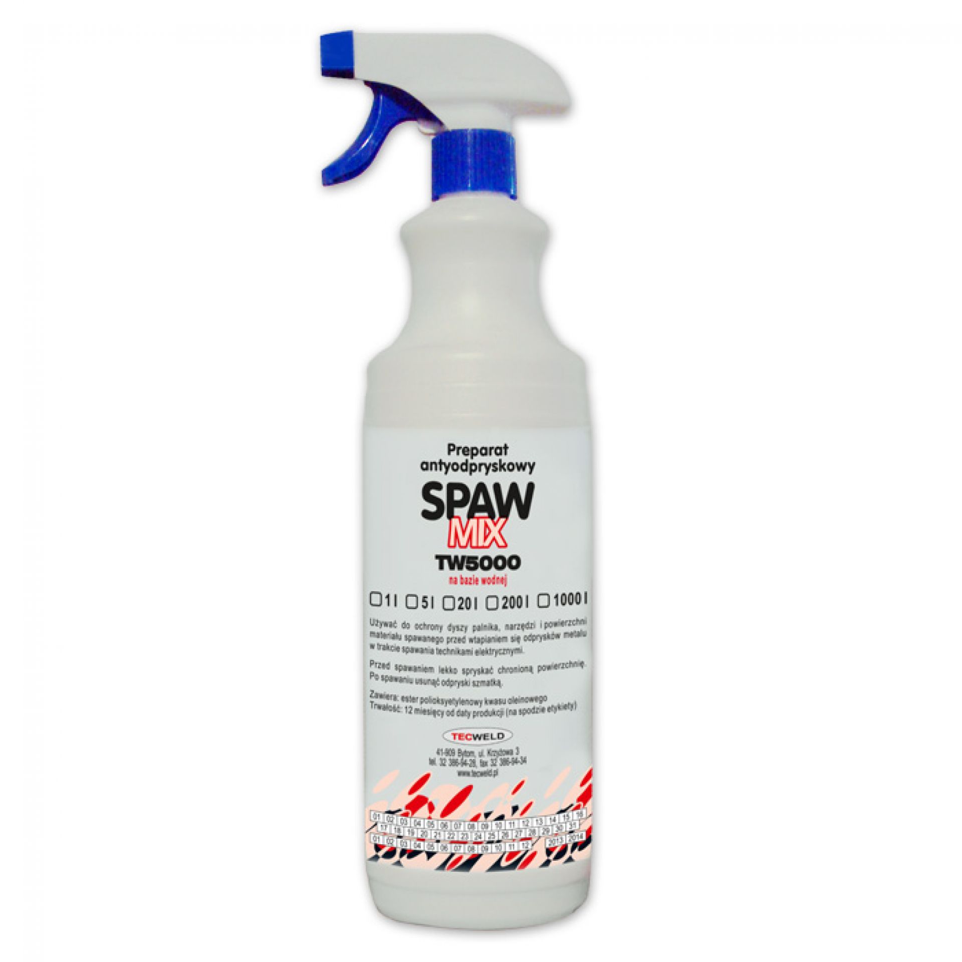 Preparat antyodpryskowy Spawmix 1l z pompką