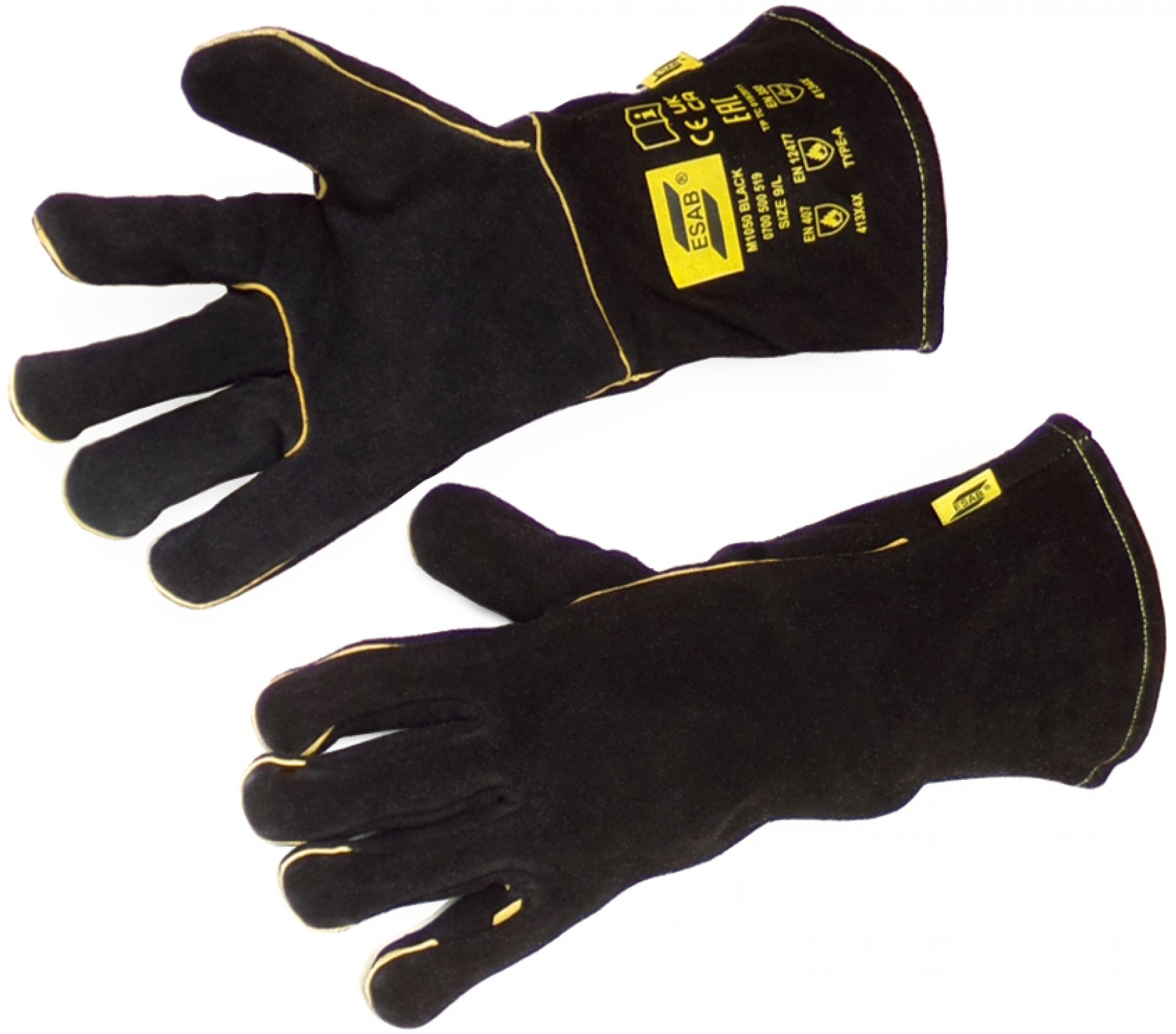 Rękawice spawalnicze MIG/MAG Esab Black L