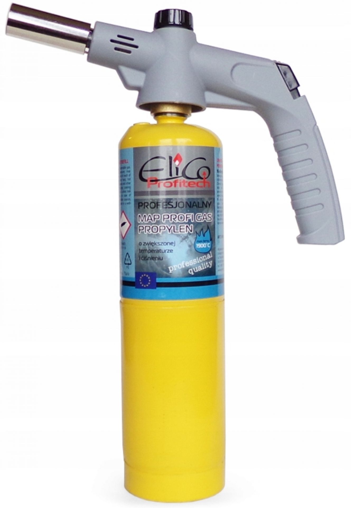 Palnik do lutowania Elico RK-5004B z butlą MAPP