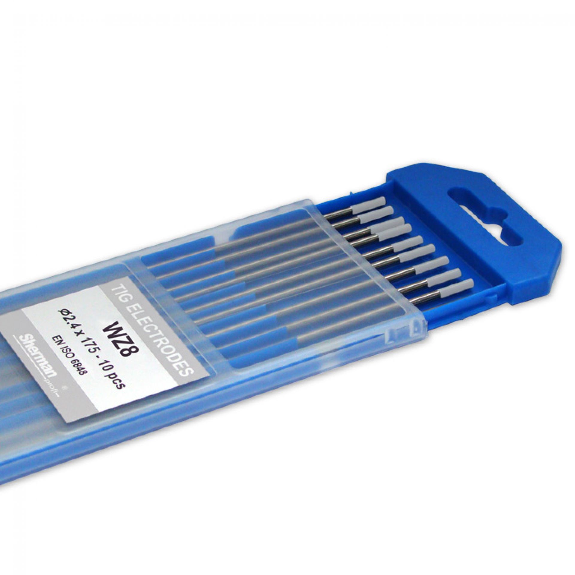 Elektrody wolframowe fi 1,6mm WZ8 białe cyrkonowe