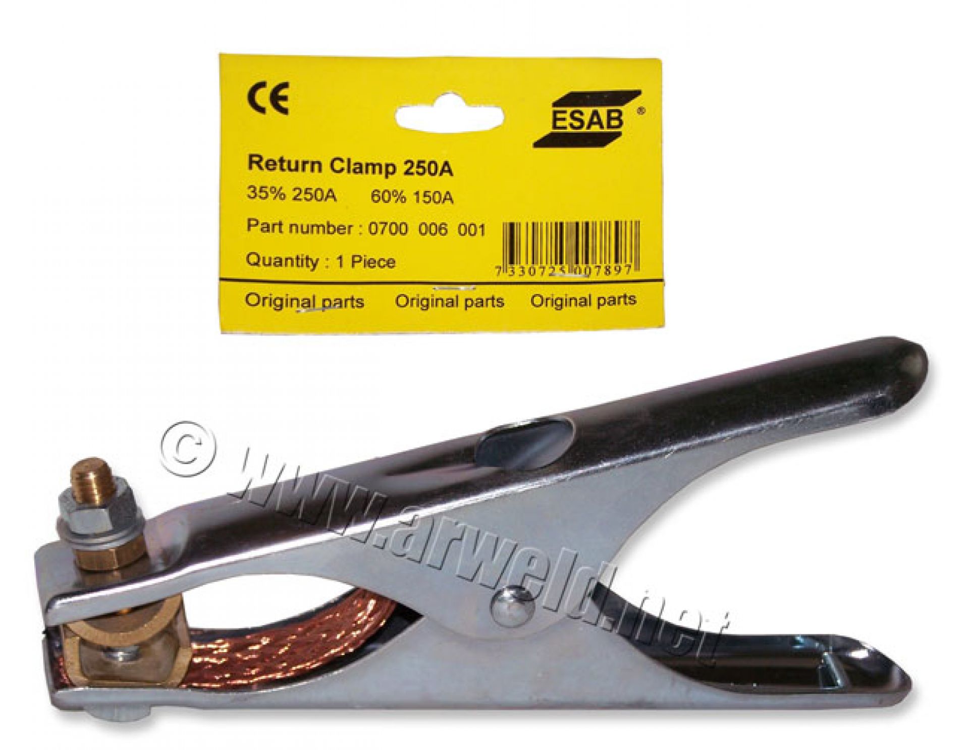 Zacisk masowy 250A Esab